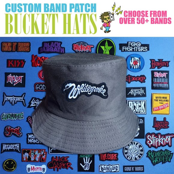 Custom Band Patch Bucket Hats - Picture 15 of 17